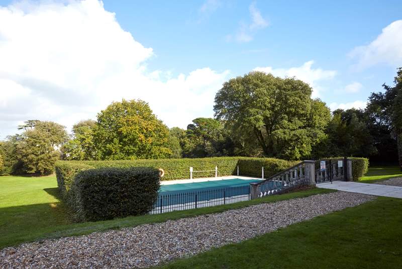 Enjoy the shared heated outdoor swimming pool from May until September.
