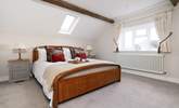 The elegant main bedroom has a super-king size bed. - Thumbnail Image