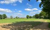 Views back to Moreton from Monarch's Way.  - Thumbnail Image