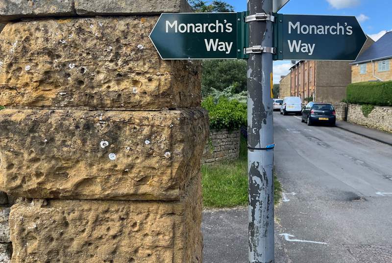 Monarch's Way is a located nearby and the perfect place to explore with your doggie friends.