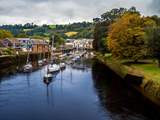 Totnes is rather lovely and is right on your doorstep.