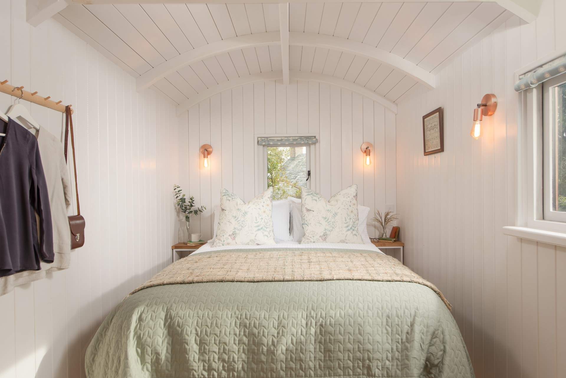 The sumptuous bed will ensure the sweetest of dreams.