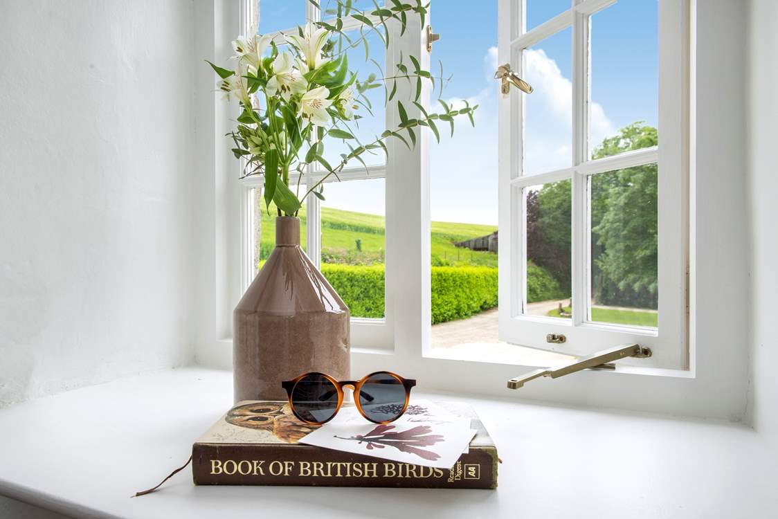 There are views of the glorious countryside from most of the bedrooms.