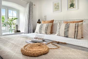 There's a comfy king-size bed in bedroom 7.