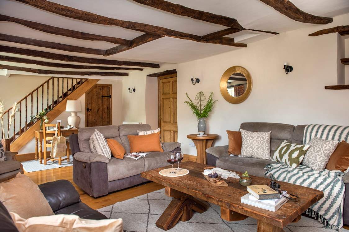 The styling throughout perfectly complements the setting.