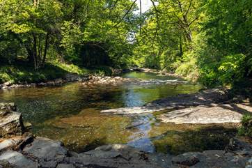 The beautiful river Dart.