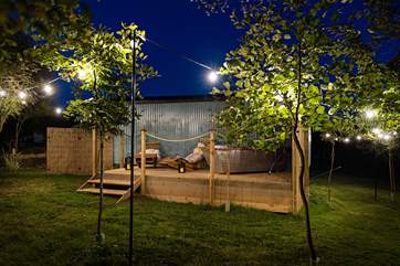 Totally secluded in nature's paradise.