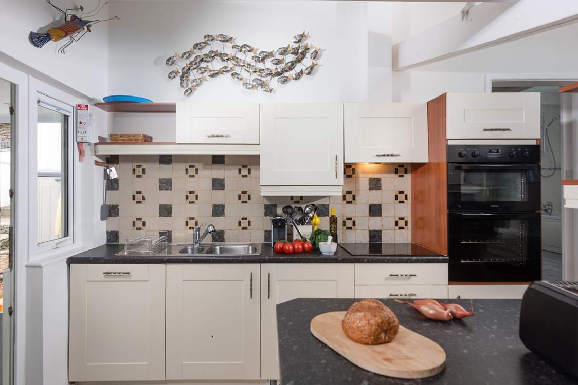 Including the all-important dishwasher and wine fridge!