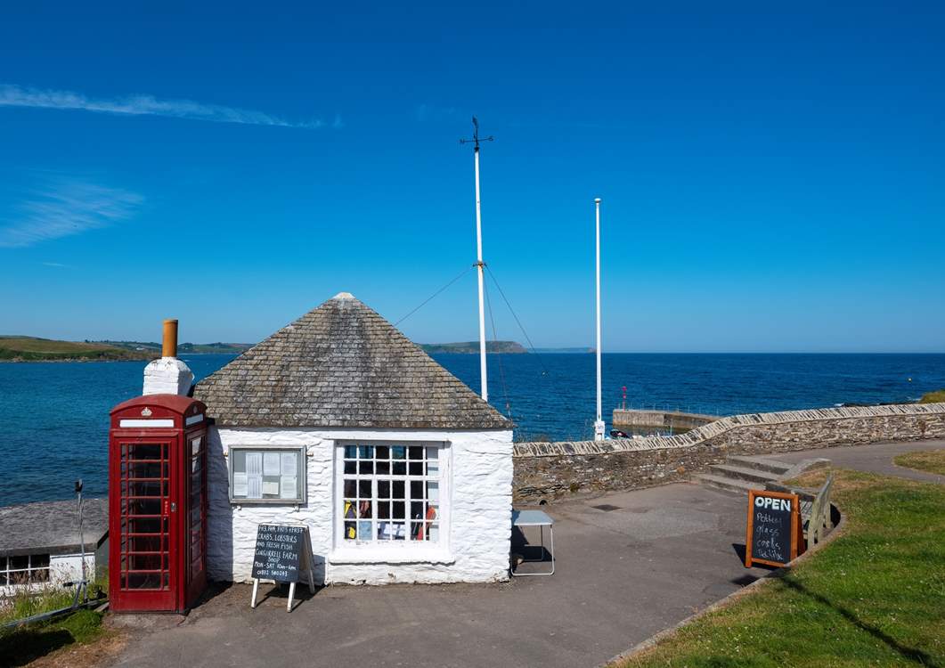 The fisherman's shelter on The Lugger.