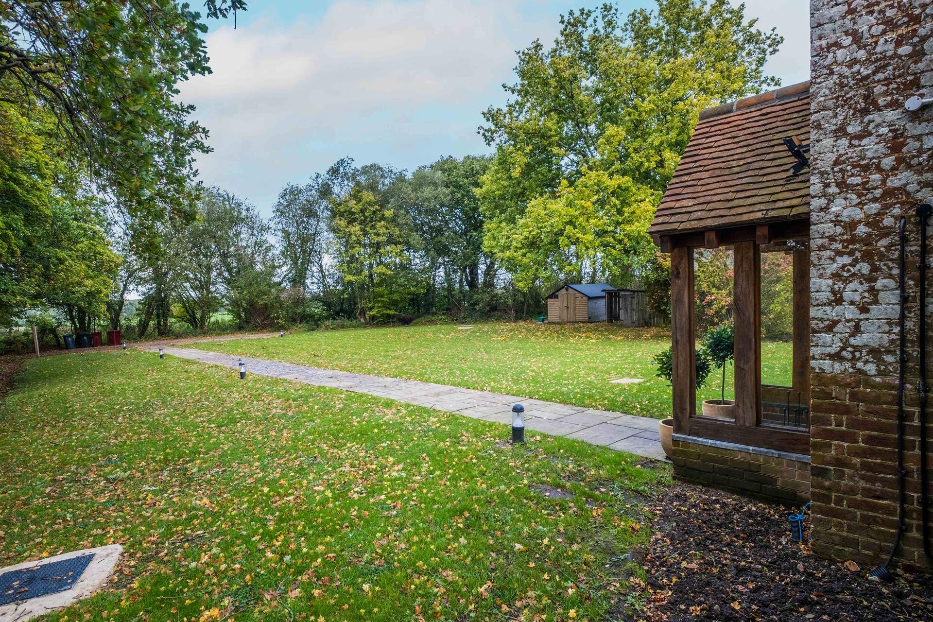 Just look at the space for the children and dogs to let off steam!