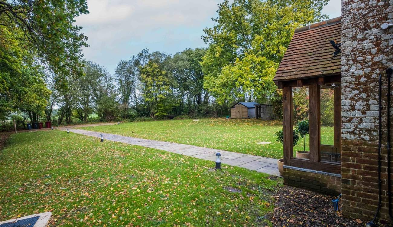 Just look at the space for the children and dogs to let off steam!