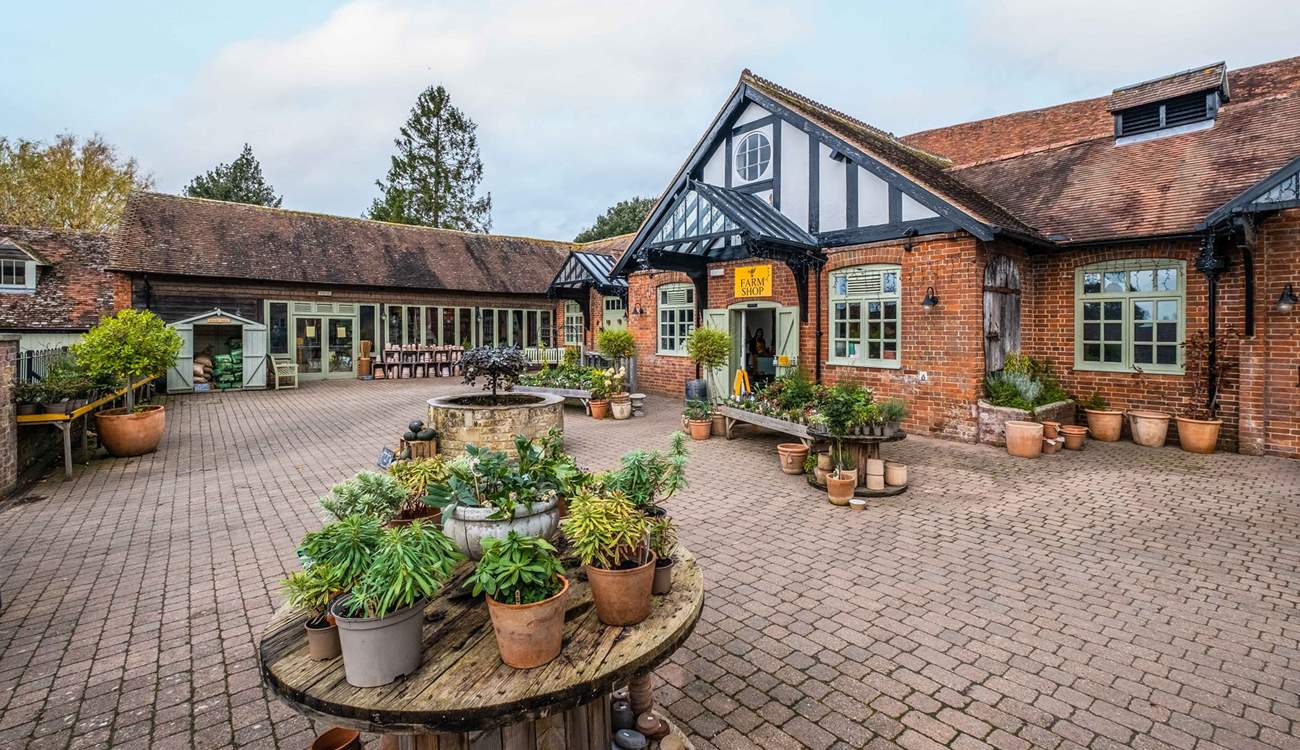 Visit the Cowdray Farm Shop and Cafe - you won't be disappointed!