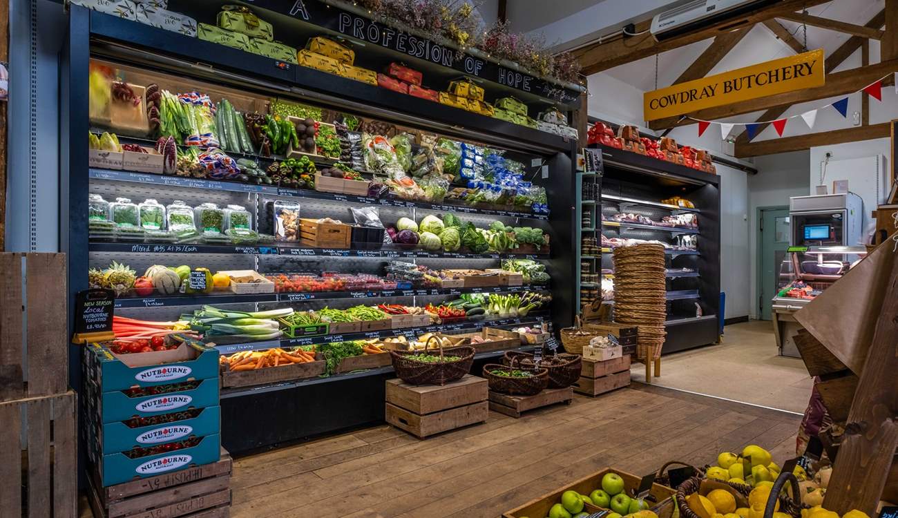 Lots of lovely produce.