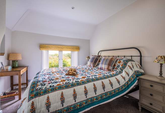 Enjoy a restful sleep in the pretty bedrooms.