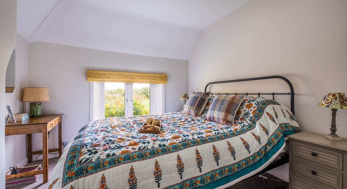 Enjoy a restful sleep in the pretty bedrooms.