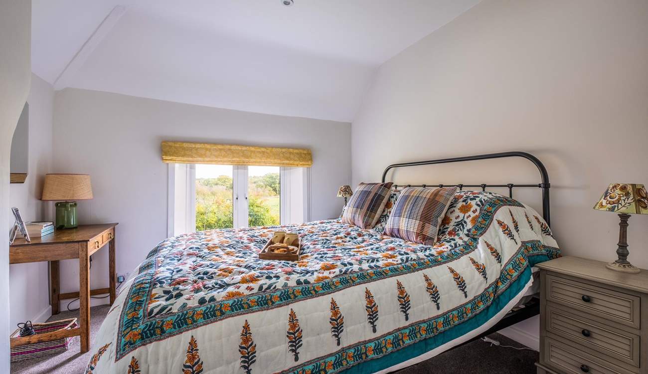 Enjoy a restful sleep in the pretty bedrooms.