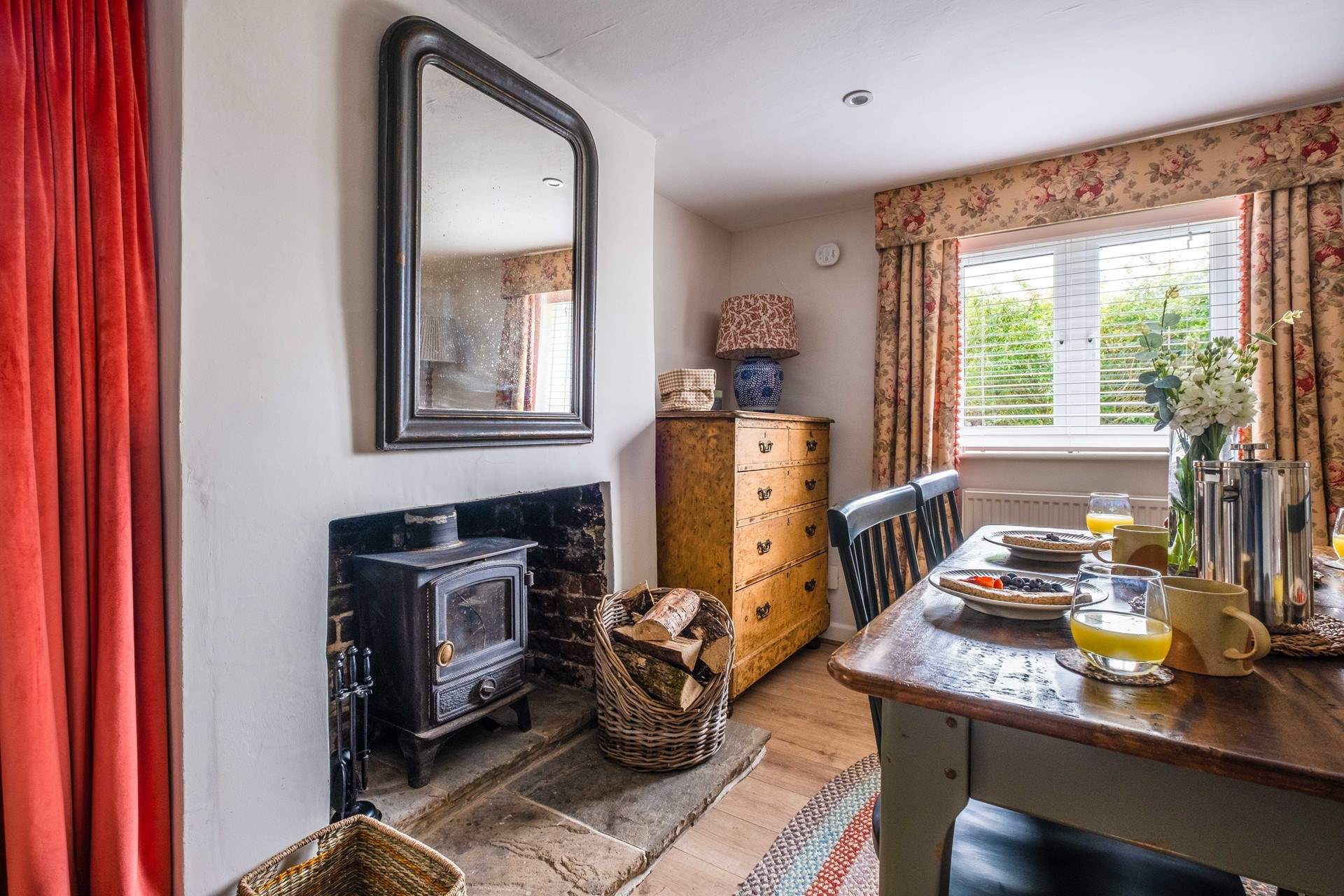 Gather everyone around the farmhouse table to plan the day ahead.