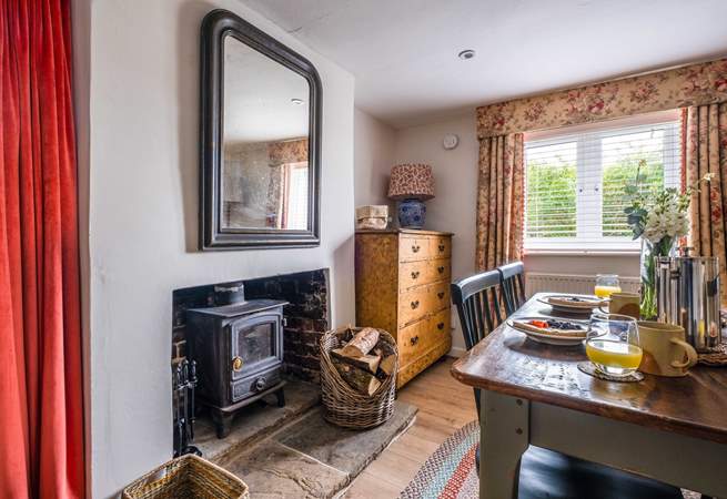 Gather everyone around the farmhouse table to plan the day ahead.