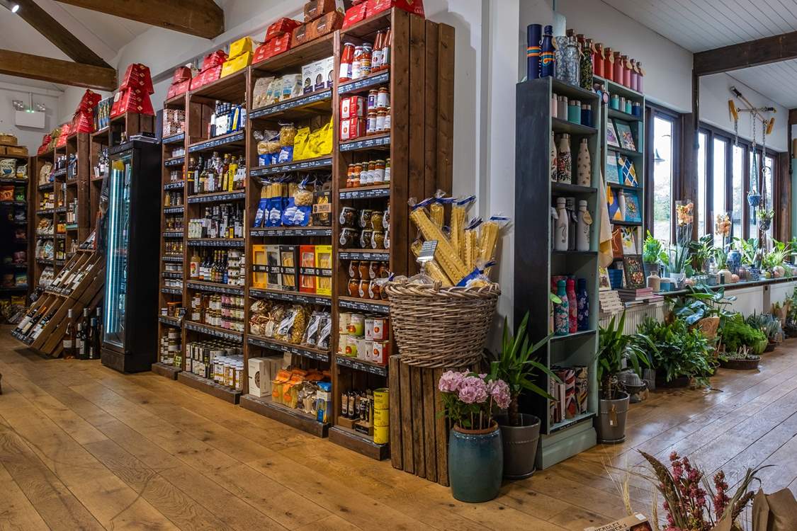 Some local produce can be found.