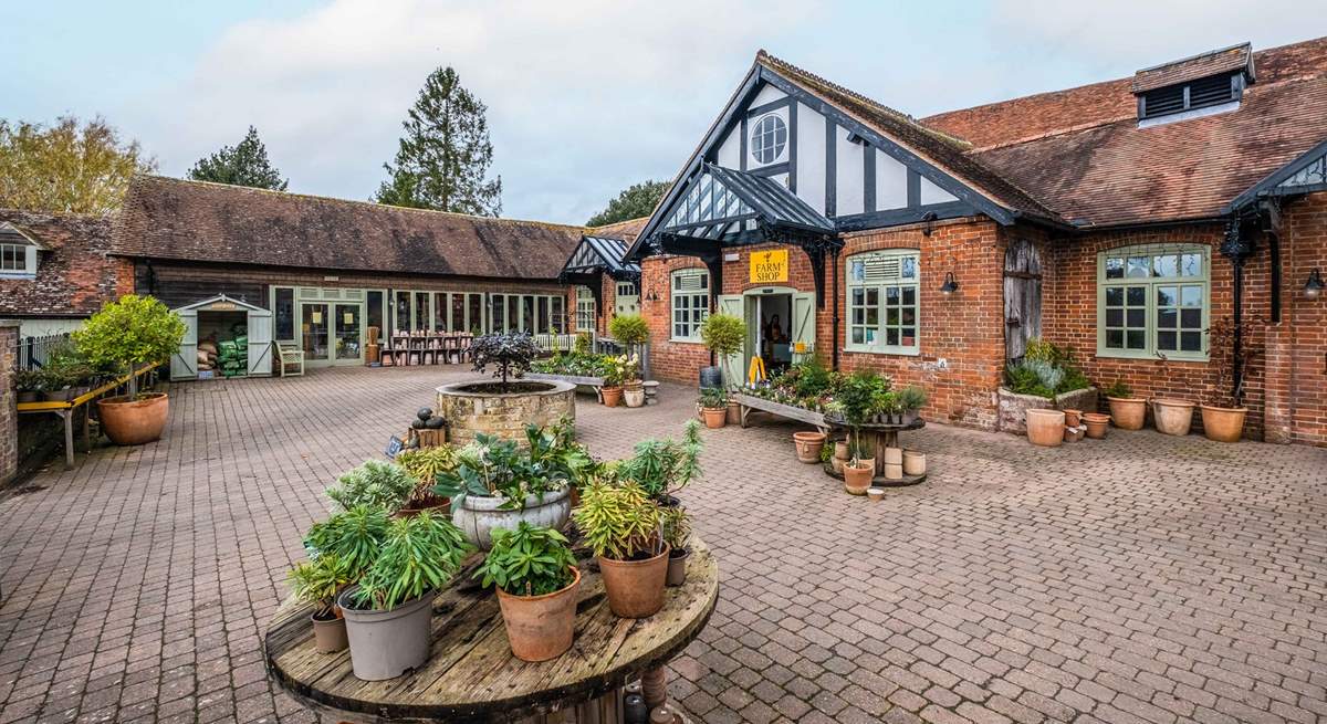 Visit the Cowdray Farm Shop and Cafe.