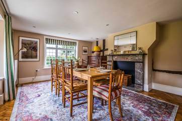 Gather everyone around the dining-table for leisurely holiday meals.
