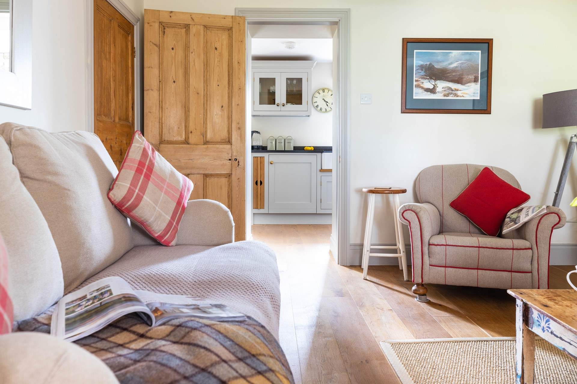 The ground floor is beautifully crafted.