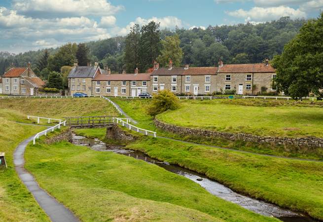 Visit one of the prettiest villages in Yorkshire, Hutton Le Hole.