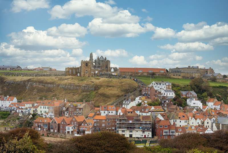 Whitby Abbey is a fabulous place to visit, but there are 199 steps to climb!