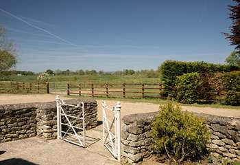 There is plenty of parking available next to the cottage.