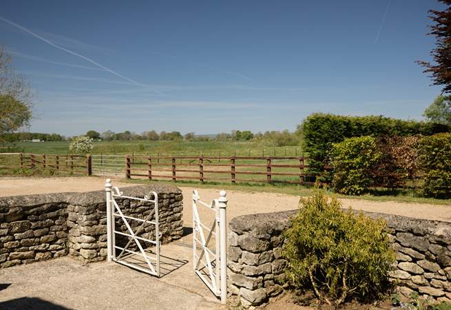 There is plenty of parking available next to the cottage.