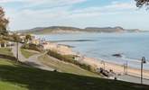 Lovely views from the Langmoor and Lister Gardens across to Golden Cap - the highest point on the south coast. - Thumbnail Image