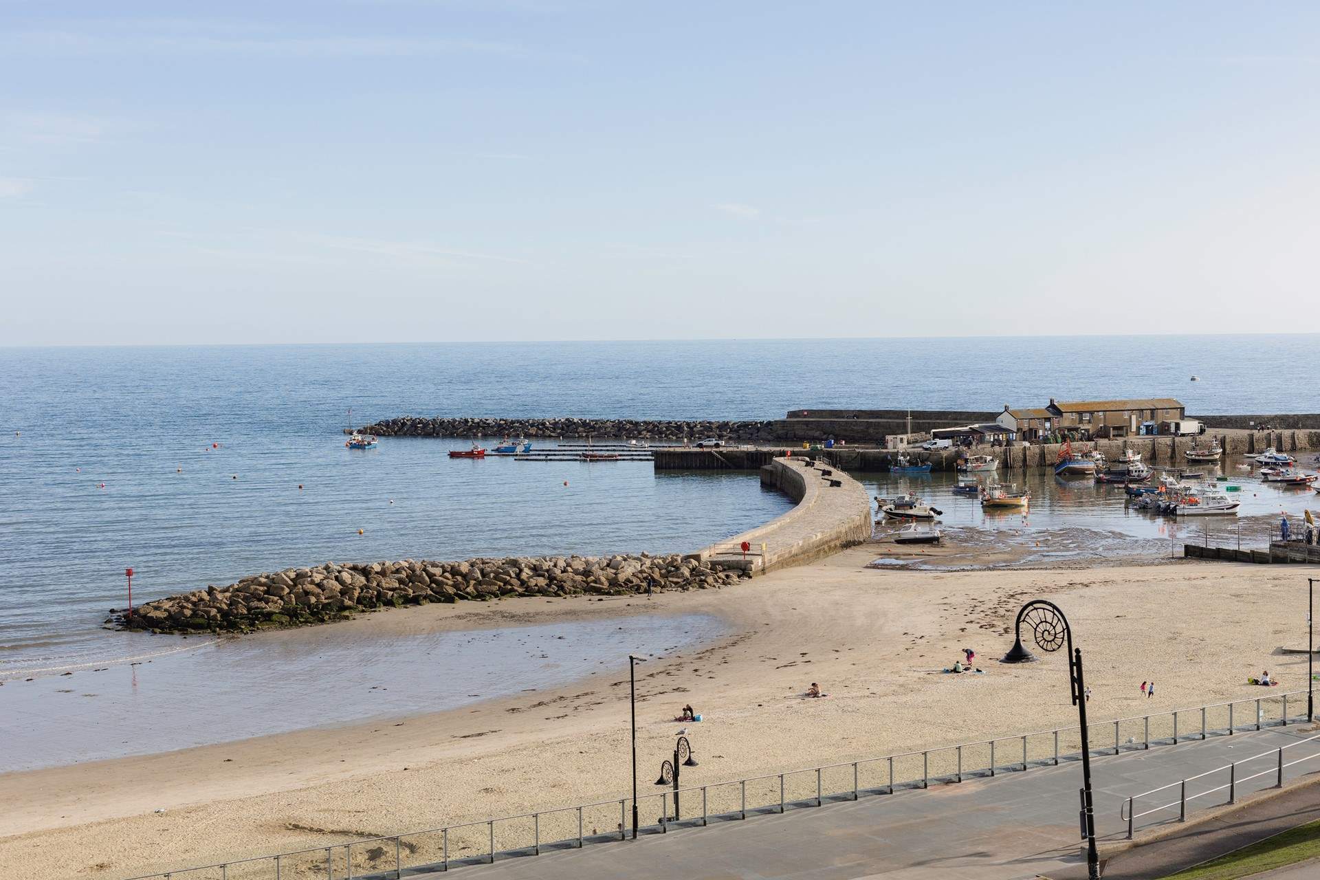 Beach days are the best days at Lyme Regis!