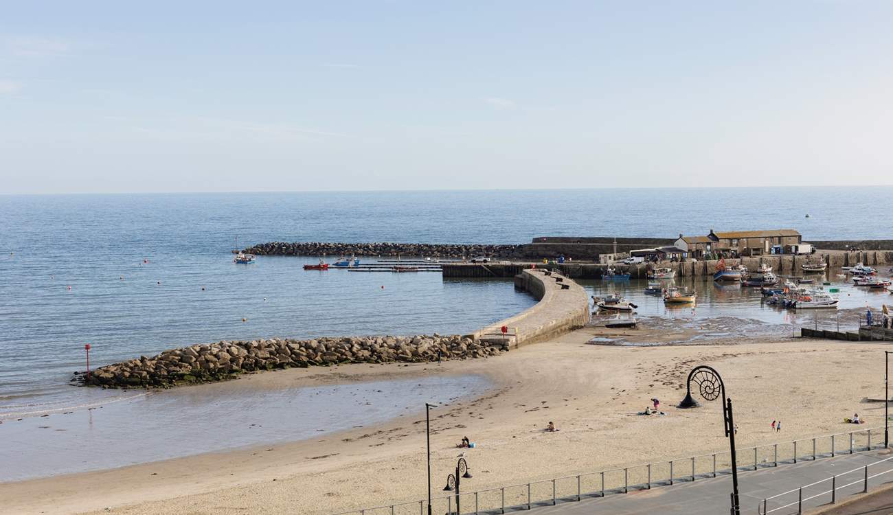 Beach days are the best days at Lyme Regis!