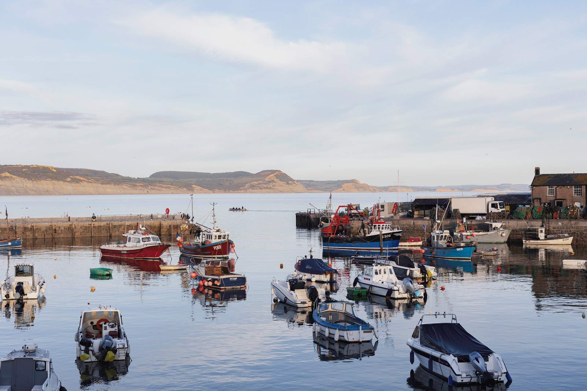 Watch the boats come and go in the harbour.