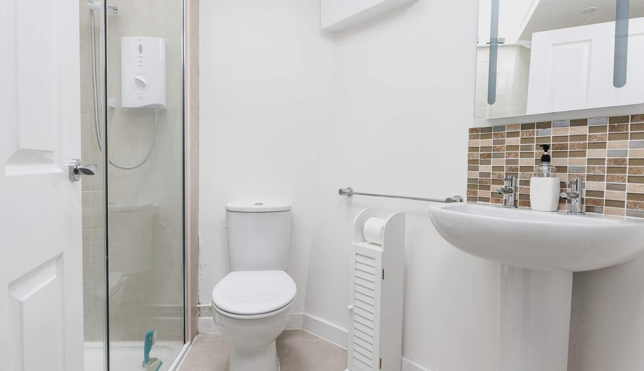 It's great to have the choice of a relaxing bath or shower.