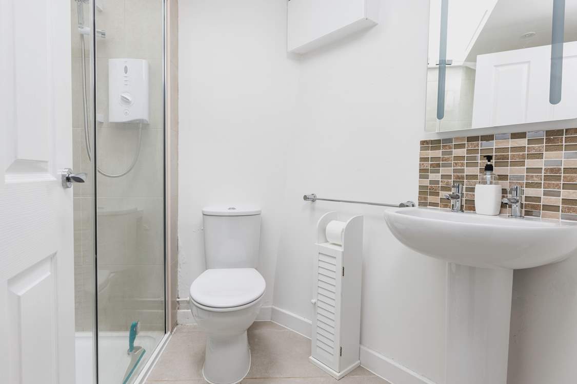 It's great to have the choice of a relaxing bath or shower.