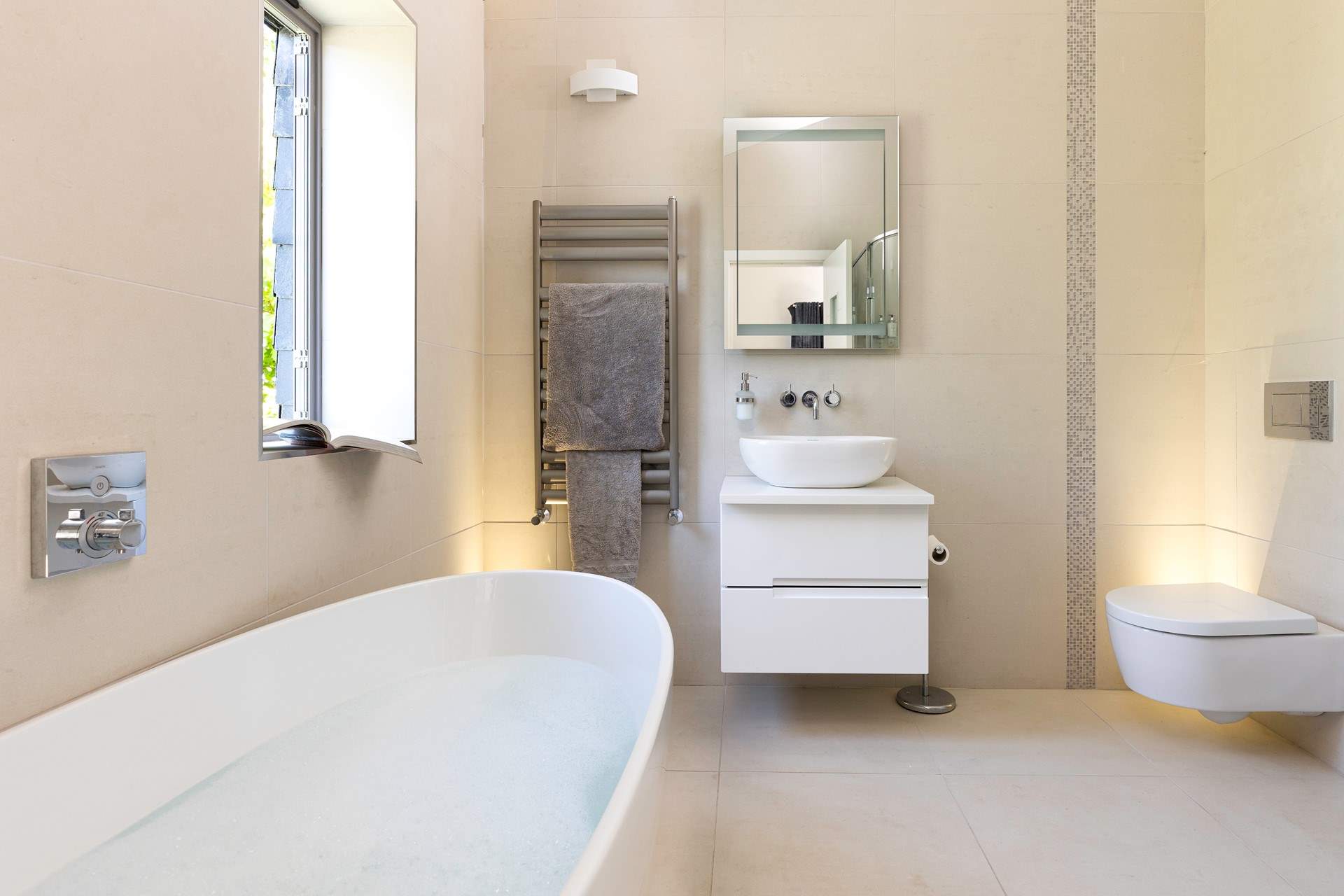 Bedroom one also comes complete with a gorgeous en suite.