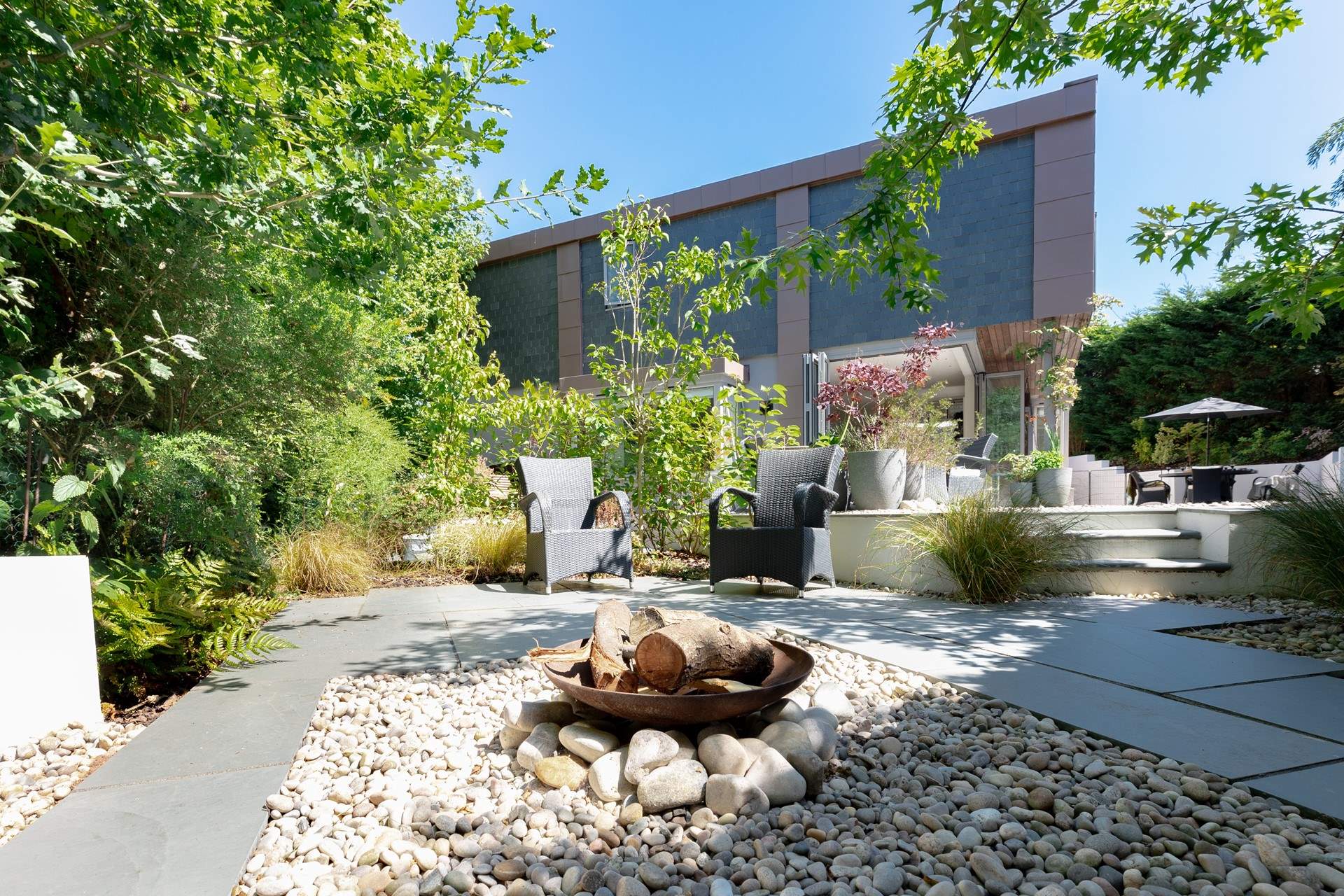Copper Rise House is home to an absolutely lovely garden area.
