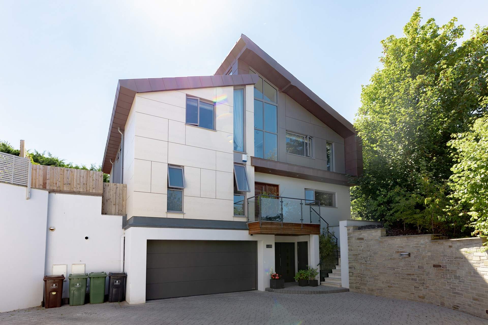 There's plenty of parking available on your shared driveway as well as a handy garage.