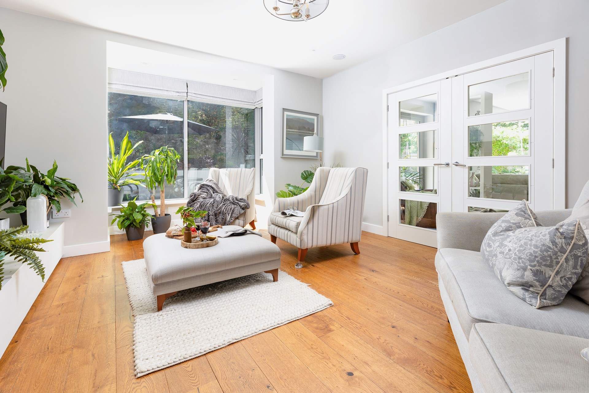 Natural light floods in from the windows.