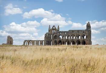 Iconic Whitby Abbey, a perfect visit and stunning views.