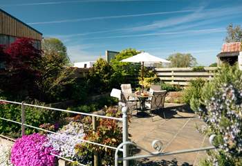 Spend time outside in the garden.