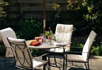 Fire up the barbecue and enjoy al fresco dining.