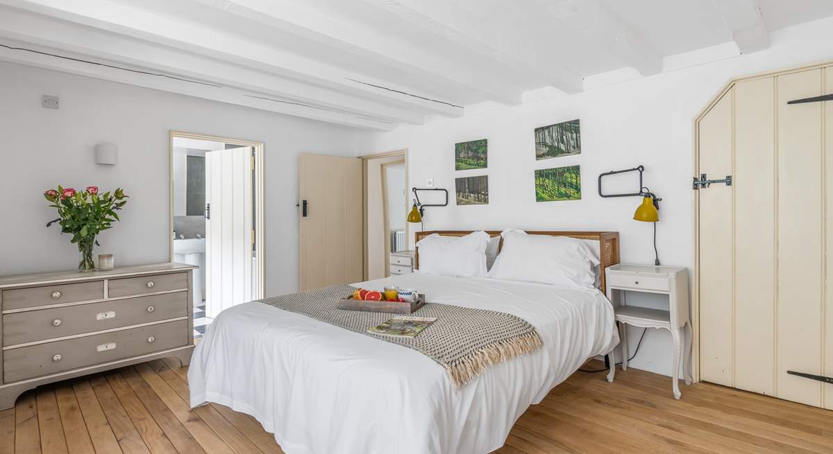 Bedroom 1 is a delightful king-size double room with the benefit of an en suite bathroom.