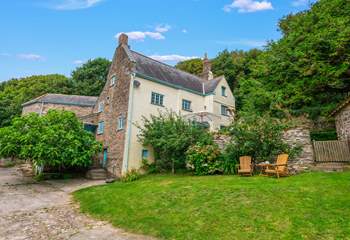 Lower Manor Farm is a delightful restored farmhouse.