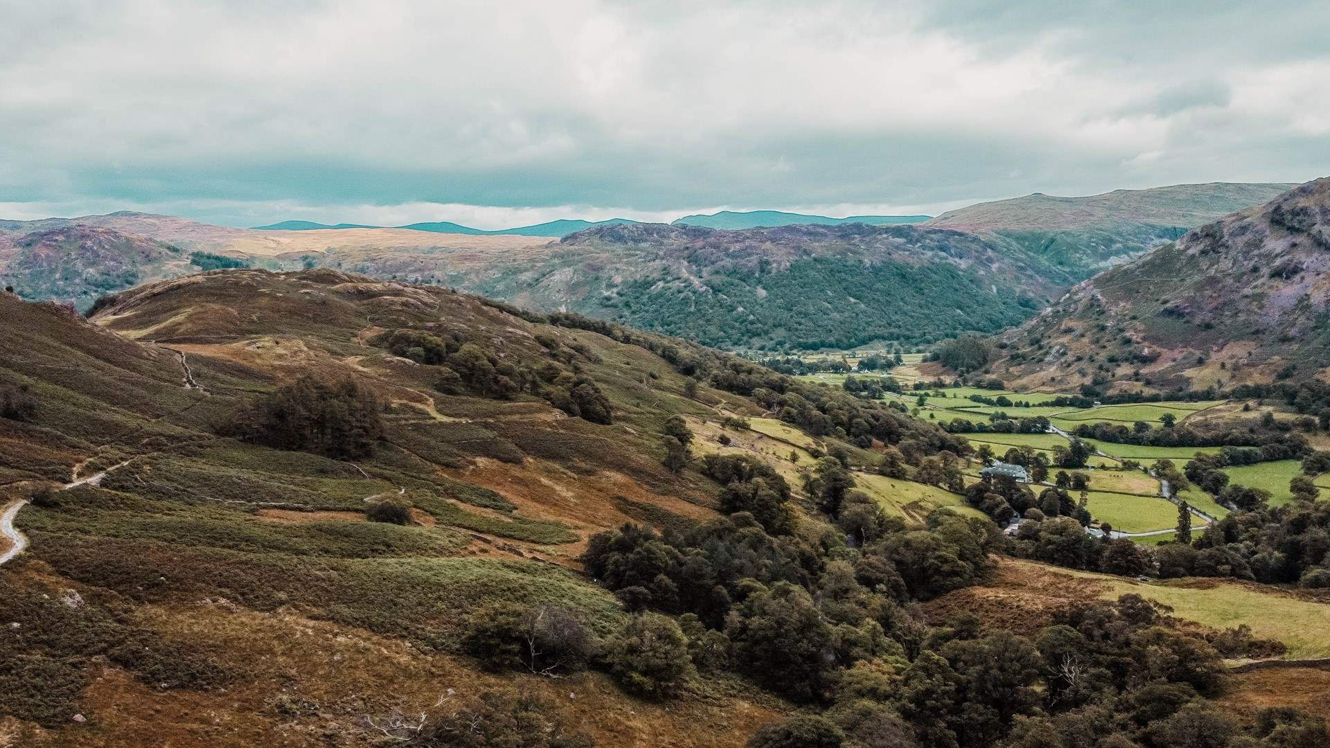 The scenery is breathtaking.