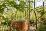Sink into the heavenly hot tub and unwind. 