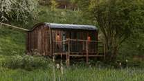 As dusk falls, the hideaway becomes even more magical. 