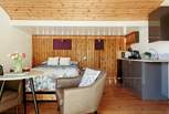 Warm and romantic, this retreat is the dreamiest escape for two.