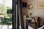 Indoor, outdoor living is a dream here. 